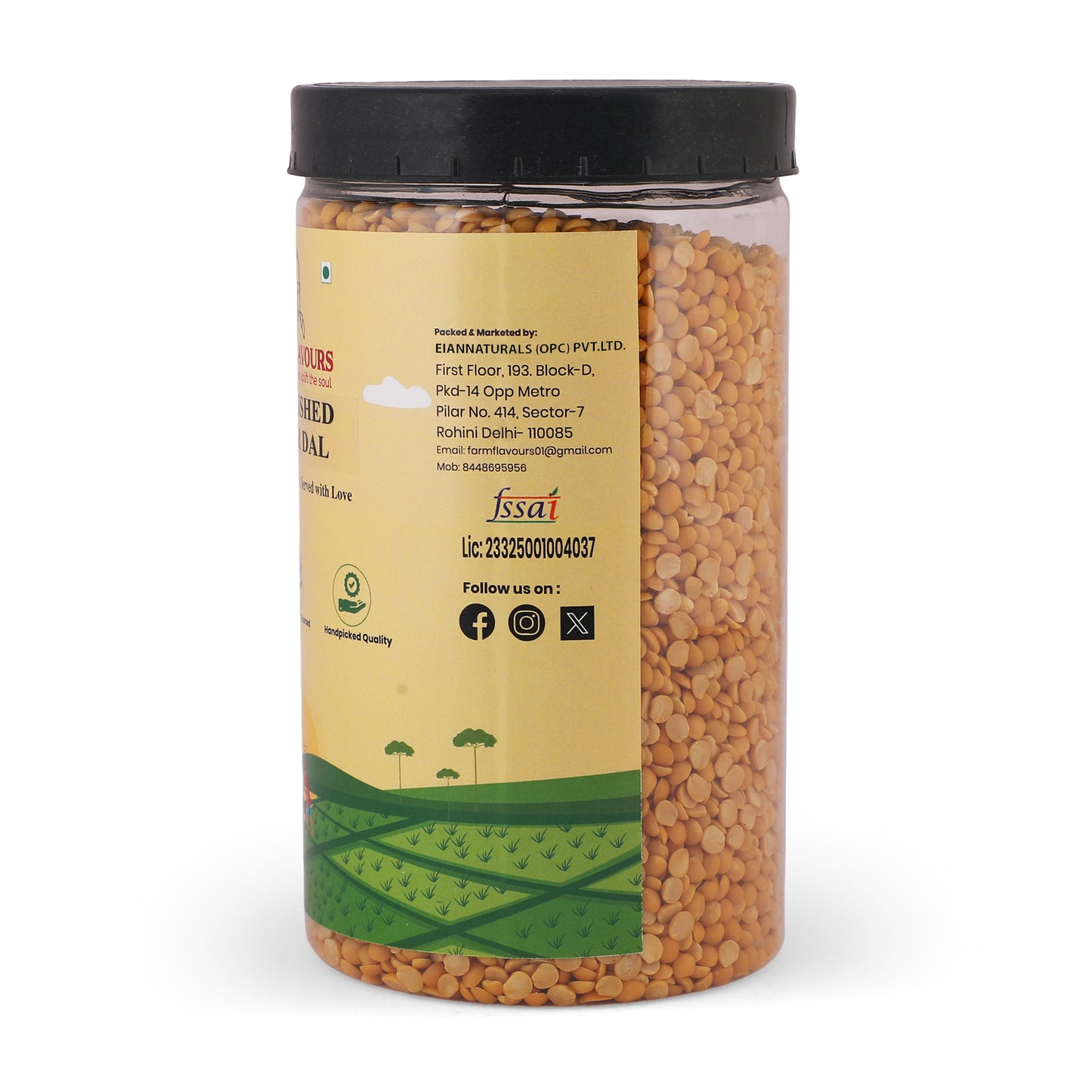 Unpolished Arhar Dal
