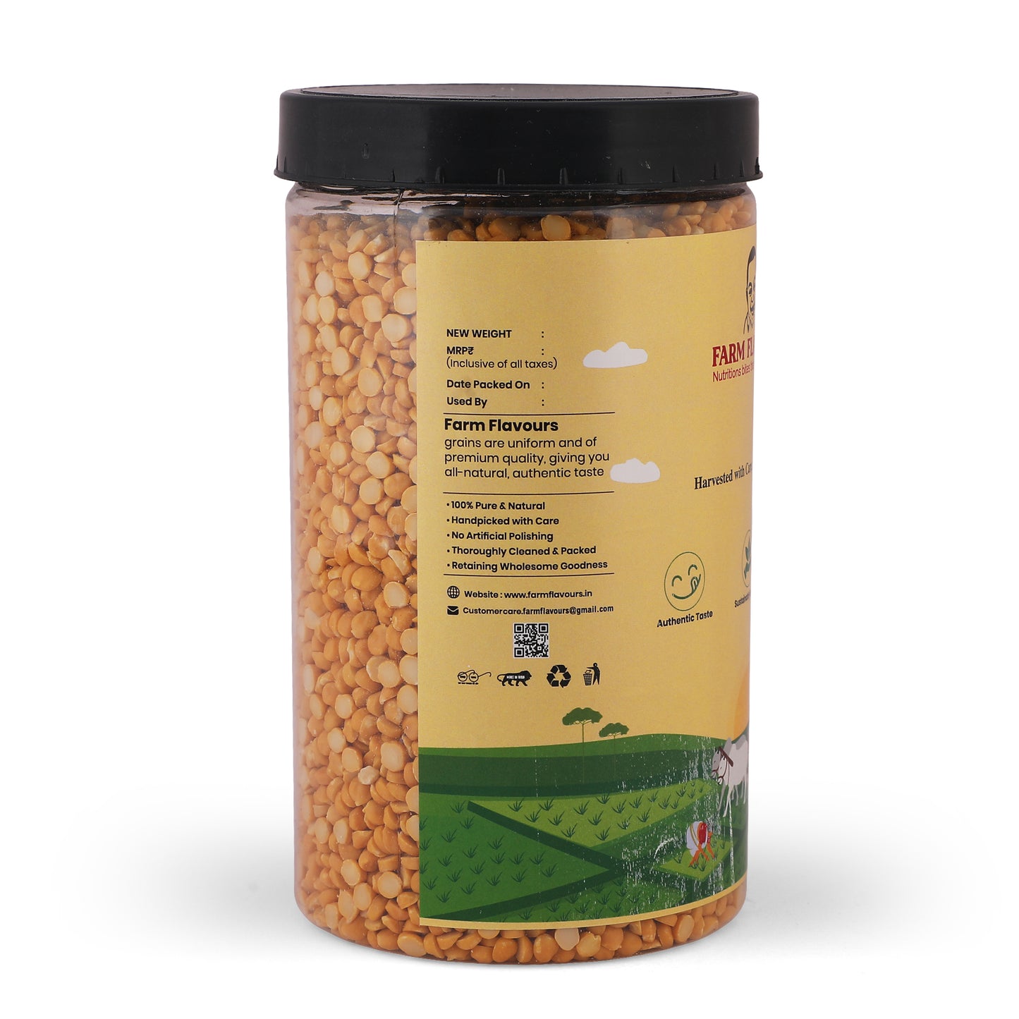 Unpolished Chana Dal
